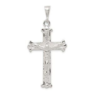 Million Charms 925 Sterling Silver Crucifix Necklace Charm Pendant
